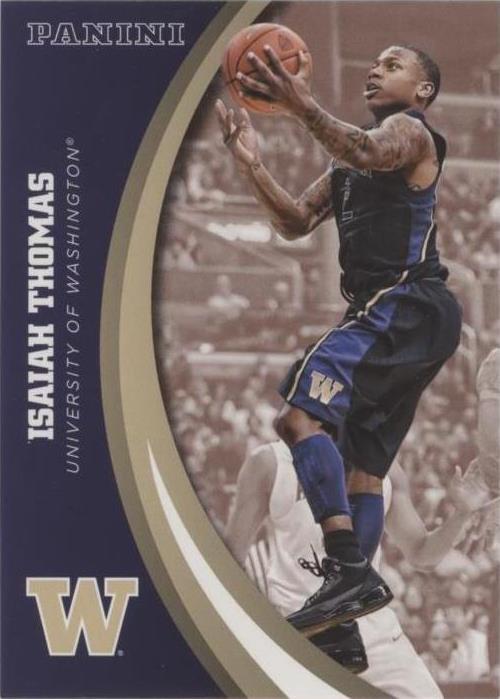 Huskies Panini University of Washington 2016 - Isaiah Thomas #19