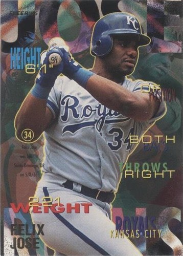 1995 Fleer - Felix Jose #162