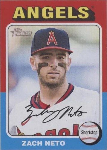 2024 Topps Heritage - Zach Neto #265