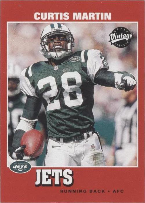 2001 Upper Deck Vintage Curtis Martin #117