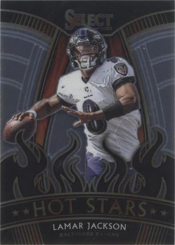 2020 Panini Select Lamar Jackson #HS4