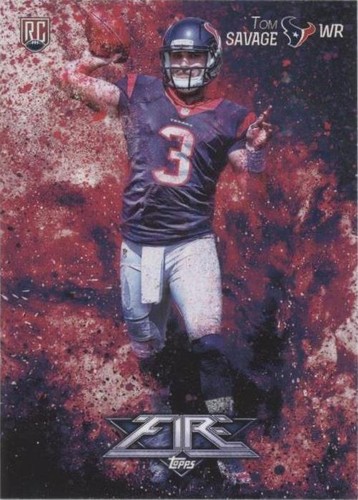 2014 Topps Fire Tom Savage #106