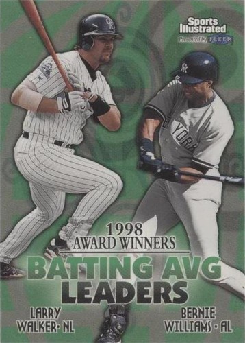 1999 Fleer Sports Illustrated - Bernie Williams Larry Walker #12