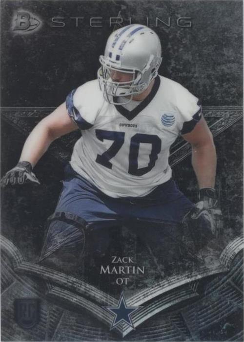 2014 Bowman Sterling Zack Martin #27