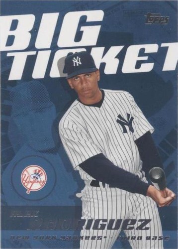 2009 Topps Ticket To Stardom - Alex Rodriguez #BT-10