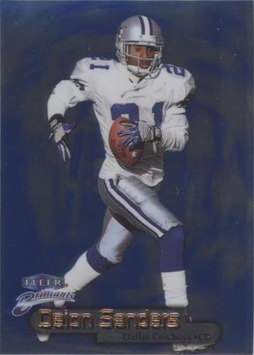 1998 Fleer Brilliants Deion Sanders #51B