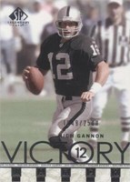 2002 SP Legendary Cuts Rich Gannon #94
