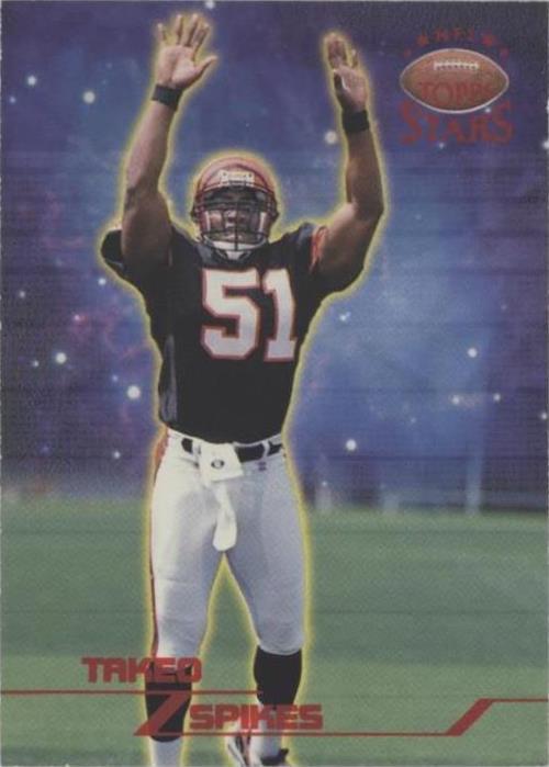 1998 Topps Stars Takeo Spikes #116