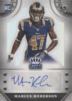 2014 Panini Crown Royale Marcus Roberson #S-MR