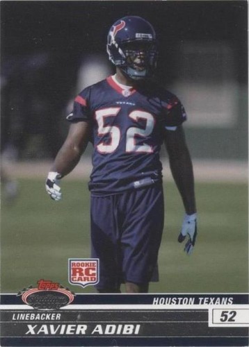 2008 Topps Stadium Club Xavier Adibi #186