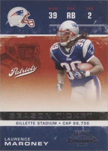2007 Playoff Contenders Laurence Maroney #61