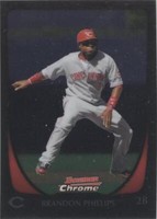 2011 Bowman Chrome - Brandon Phillips #15