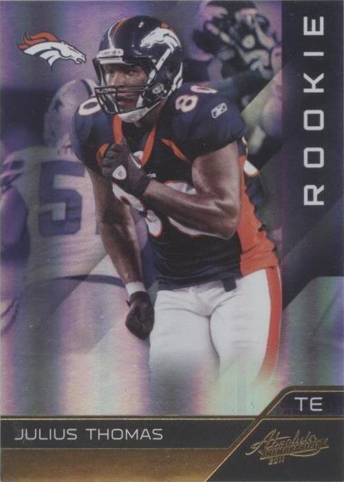 Panini Absolute Memorabilia 2011 Julius Thomas #120