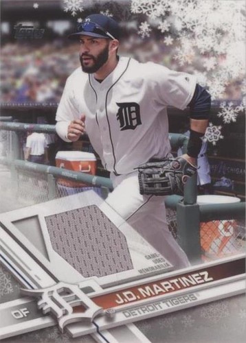 2017 Topps Holiday - J.D. Martinez #R-JM