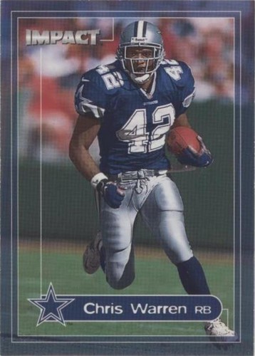 2000 Skybox Impact Chris Warren #168