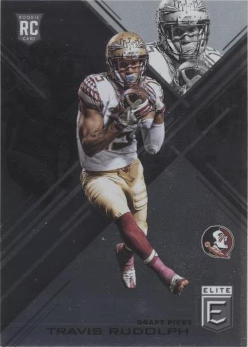 2017 Panini Elite Draft Picks Travis Rudolph #157