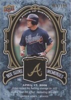 2009 Upper Deck A Piece of History - Chipper Jones #BSM-CJ
