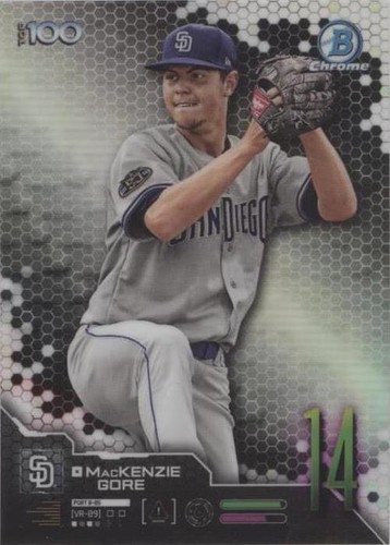 2019 Bowman - MacKenzie Gore #BTP-14