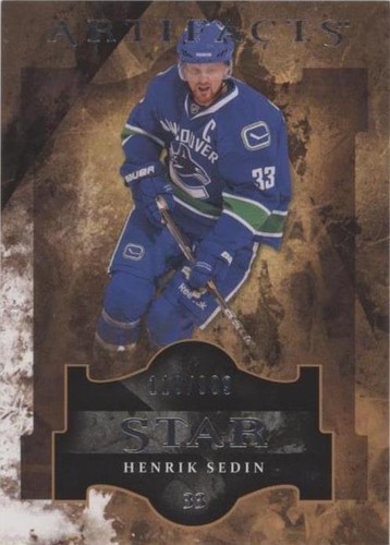 2011-12 Upper Deck Artifacts - Henrik Sedin #124