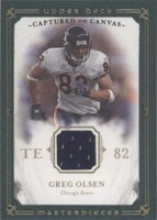 2008 Upper Deck Masterpieces Greg Olsen #CC30