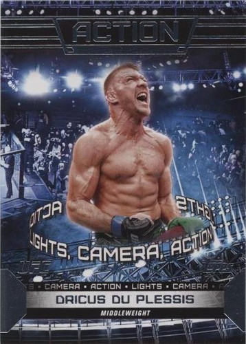 2024 Topps UFC Knockout - Dricus Du Plessis #ACT-4