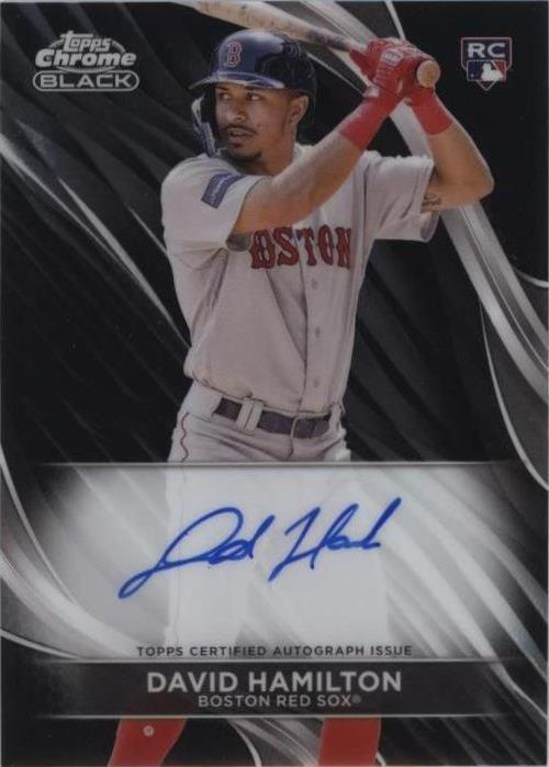 2024 Topps Chrome Black - David Hamilton #CBA-DH