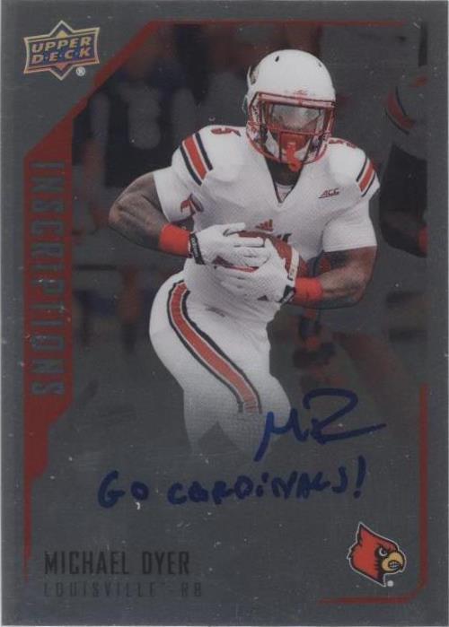2015 Upper Deck Inscriptions Michael Dyer #DY