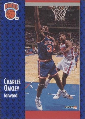 1991-92 Fleer - Charles Oakley #138