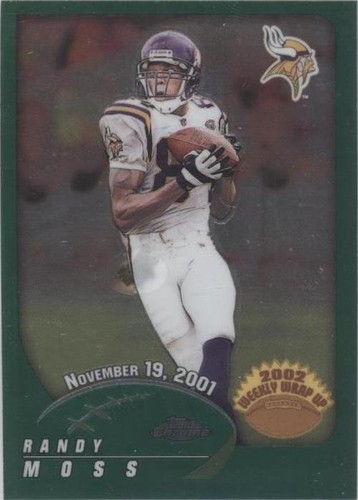 2002 Topps Chrome Randy Moss #155
