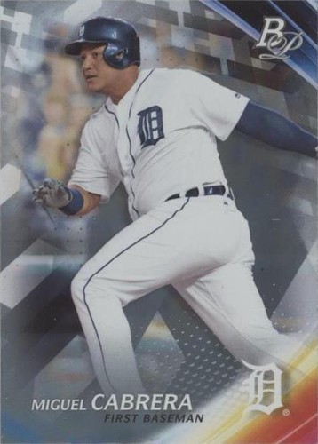 2017 Bowman Platinum - Miguel Cabrera #98