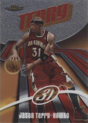 2003-04 Topps Finest - Jason Terry #47