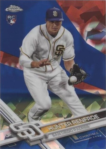 2017 Topps Chrome Sapphire Edition - Hunter Renfroe #381