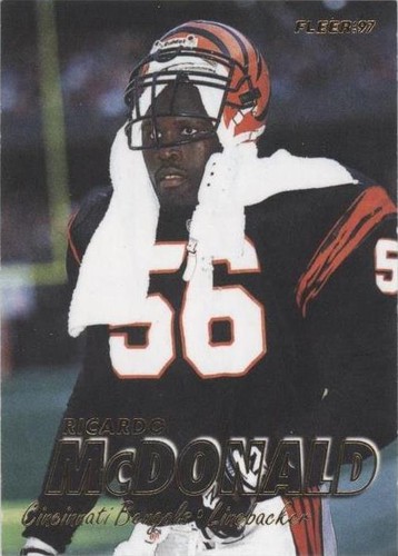 1997 Fleer Ricardo McDonald #173