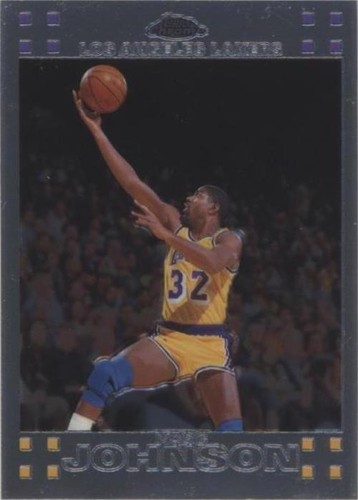 2007-08 Topps Chrome - Magic Johnson #106