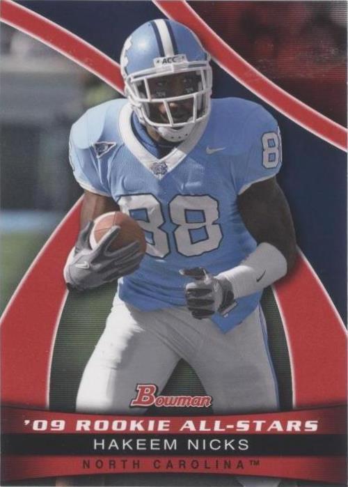 Bowman Draft Picks 2009 Hakeem Nicks #AS19