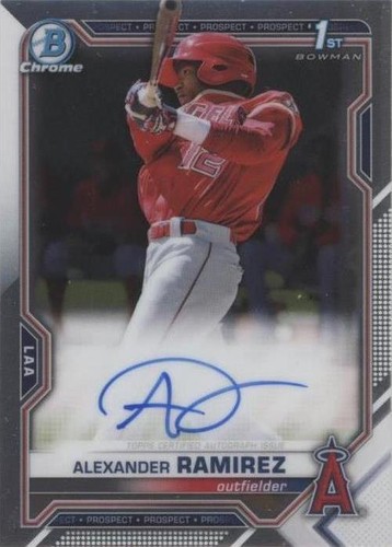 2021 Bowman - Alexander Ramirez #CPA-ARA