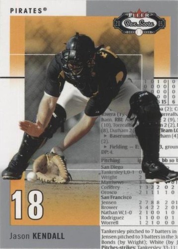 2003 Fleer Box Score - Jason Kendall #34