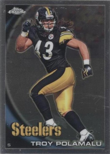 2010 Topps Chrome Troy Polamalu #C30