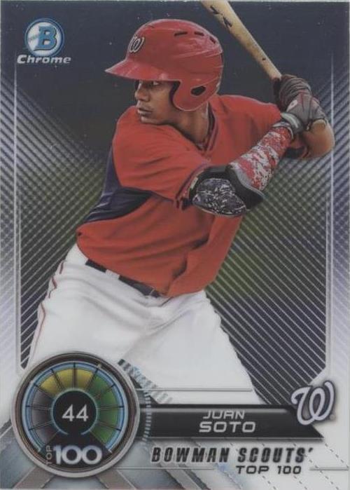 Bowman - Juan Soto 2018 #BTP-44