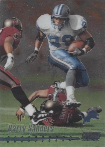 1999 Topps Stadium Club Chrome Barry Sanders #53
