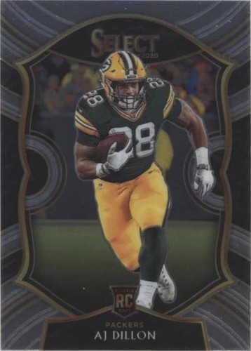 2020 Panini Select A. J. Dillon #65