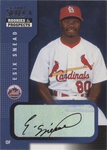 2002 Select Rookies & Prospects - Esix Snead #34