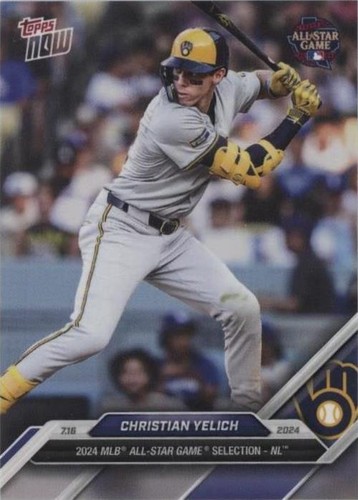 2024 Topps Now - Christian Yelich #ASG-CY