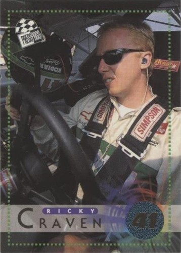 1996 Press Pass - Ricky Craven #8