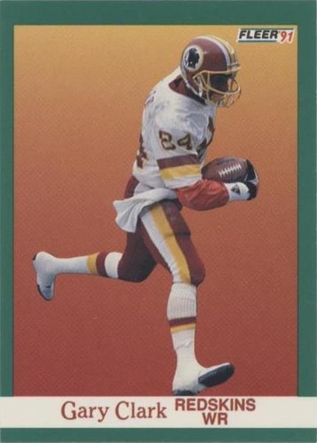 1991 Fleer Gary Clark #384