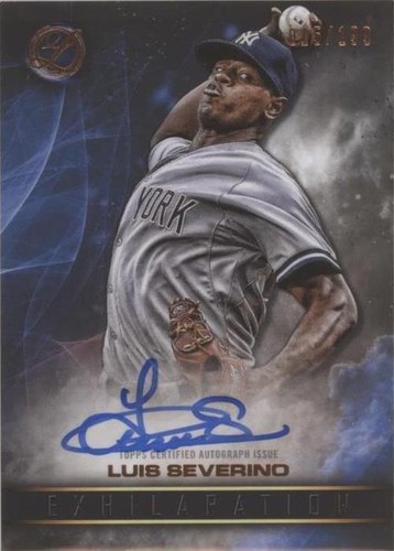 2016 Topps Legacies of Baseball - Luis Severino #EA-LS