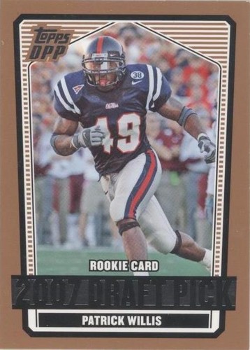 2007 Topps Draft Picks and Prospects (DPP) Patrick Willis #105