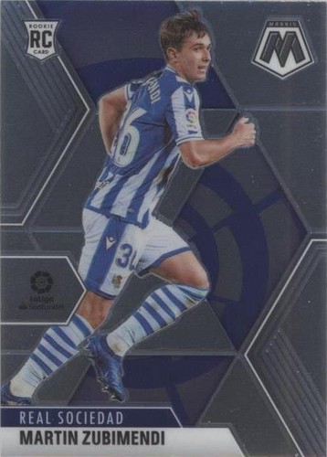 2020-21 Panini Mosaic La Liga Martin Zubimendi #53