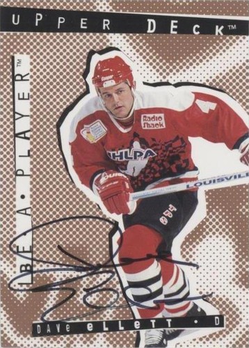 1994-95 Upper Deck Be a Player - Dave Ellett #65