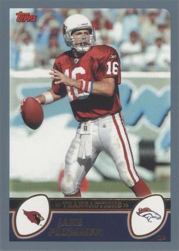 2003 Topps Jake Plummer #149
